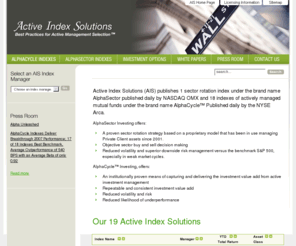 fsquaredinv.com: Active Index Solutions
Active Index Solutions is a technology-enabled investment firm applying institutional-caliber skills in investment solutions