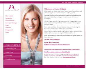 isabellevonfallois.com: isabellevonfallois.de
Ich bin Isabelle von Fallois. Heute bin ich Pianistin, Autorin, Seminarleiterin und arbeite mit Engeln und verschiedenen Formen der Energiearbeit.