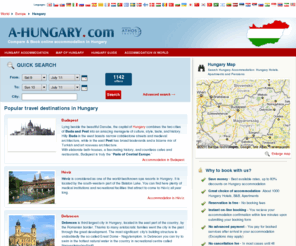 a-hungary.com: A - HUNGARY.com - Hungary Hotels & Hungary Apartments, Accommodation in Hungary
Compare and reserve online your accommodation in Hungary: Hotels, Bed & Breakfasts, Apartments in Hungary for the best prices on internet. Get your confirmation in 15 minutes.