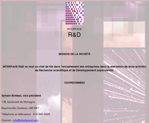 interfacerd.com: Interface R&D
