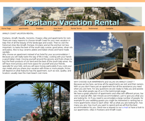 positanorentapartments.com: Positano Rent Apartments and Villas
Apartments and villas for rent in Positano, holiday houses in Positano for perfect vacations in Amalfi Coast, Italy.