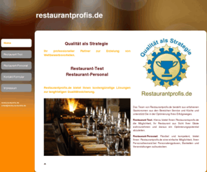 restaurantprofis.com: Home
Restaurant- Test und Restaurant-Personal. Ihr professioneller Partner zur Erzielung von Wettbewerbsvorteilen.