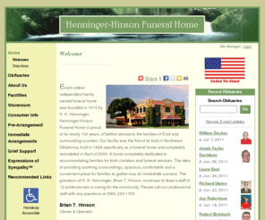 enidwecare.com: Henninger-Hinson Funeral Home : Enid, Oklahoma (OK)
Henninger-Hinson Funeral Home : 