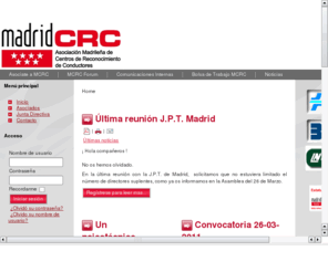 madridcrc.es: Madrid CRC - Asociacion de Centros de Reconocimiento de Conductores
Asociación Madrileña de Centros de Reconocimiento de Conductores