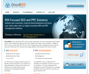 driscollseo.com: SEO (search engine optimization) Services and PPC Management Services
