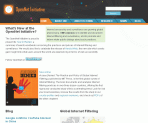 opennet.net: ONI Home Page | OpenNet Initiative
