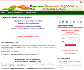vegetarianrestaurantssingapore.com: Vegetarian Restaurant in Singapore - Popular Vegetarian Restaurant
Singapore vegetarian restaurant offers top grade vegetarian cuisine with reasonable price. Download your 15% discount coupons here..