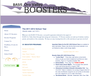 basisovboosters.com: Basis, BASIS Oro Valley Boosters Oro Valley, AZ Home
BASIS Oro Valley Boosters is the parent group that supports the BASIS Oro Valley Charter School through volunteerism and fundraising.