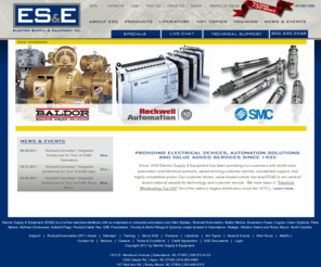 ese-co.com: Electrical Distributor of Allen Bradley,  Baldor,  SMC Pneumatic, Cognex Vision System, Hoffman Enclosures & Industrial Automation for Greensboro, Raleigh, Rocky Mount, Winston Salem, NC
Electrical equipment distributor serving Greensboro, Winston Salem & Raleigh, North Carolina with Allen Bradley,  Baldor,  SMC Pneumatic, Cognex Vision System, Hoffman Enclosures & Industrial Automation supplies since 1935.
