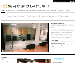 outdoorsignschicago.com: Superior St
Everyone wants to be a Rock Star...Now you can rehearse like one!  Superior Street is Chicago's premier rehearsal facility!