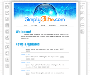 simplyalfie.com: SimplyAlfie.com
Personal Website, Online Portfolio