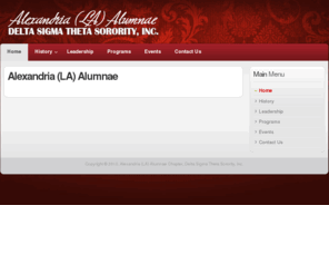 alaadst.org: Alexandria (LA) Alumnae
Joomla! - the dynamic portal engine and content management system