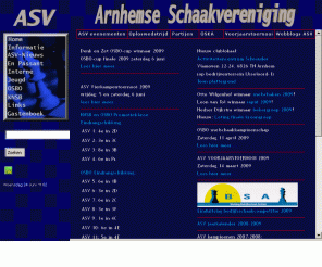 asv-schaken.nl: ASV Arnhem Schaakvereniging
Arnhemse schaakvereniging ASV,ASV