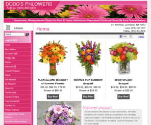 dodosphlowers.com: Leominster Florist | Leominster MA Flower Shop | DODO'S PHLOWERS
Buy flowers from your local florist in Leominster, MA - DODO'S PHLOWERS will provide all your floral and gift needs in Leominster, MA