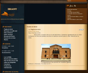 ibiany.org: IGLESIA BAUTISTA INTERNACIONAL DE ASTORIA - Pagina de inicio
Joomla - the dynamic portal engine and content management system