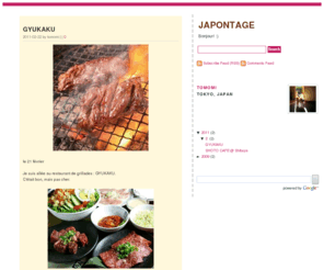 japontage.com: JAPONTAGE
Your blog description