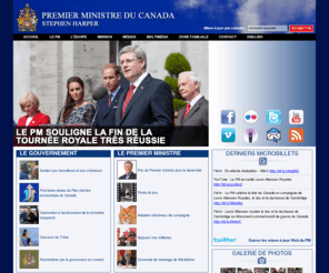 premier-ministre.org: Premier ministre du Canada
Stephen Harper / Premier ministre