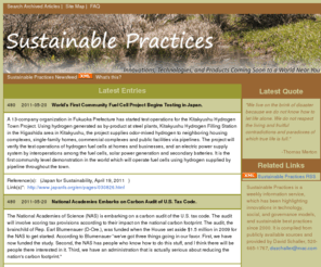 sustainablepractices.info: Sustainable Practices
Sustainable Practices