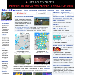 online-wetter.com: Wetter WetterOnline Wettervorhersage Aktuelles Wetter Regenradar Reisewetter
Wettervorhersage und aktuelles Wetter. Mit Regenradar, Satellitenbilder und Wetterkarten sowie Ozonwerten und Pollenflug.