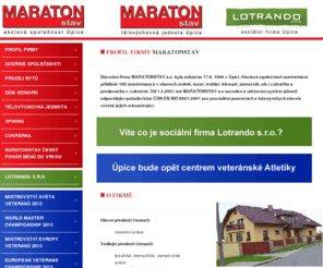 maratonstav.cz: MARATONSTAV a.s. - MARATONSTAV a.s.
Maratonstav