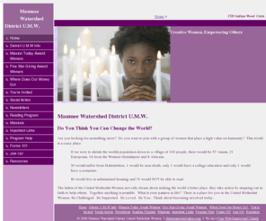 mwumw.com: Maumee Watershed District U.M.W. | Home
District United Methodist Women