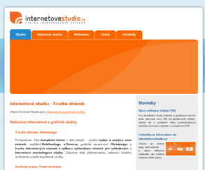 i-stranky.cz: Internetové studio - Tvorba internetových stránek
Tvorba internetových stránek - WebDesign, SEO optimalizace pro vyhledávače, Flash, E-shop, Redakční systém, 