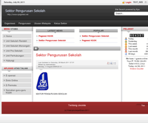 spsjpnkel.net: Sektor Pengurusan Sekolah
Joomla! - the dynamic portal engine and content management system