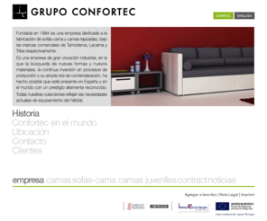 grupoconfortec.com: GRUPO CONFORTEC, S.L. - TAMODERVA-LACAMA
