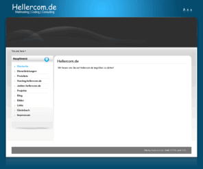 hellercom.de: Hellercom.de
Hellercom.de Webhosting | Coding | Consulting | Jabber | Gamehosting | Server