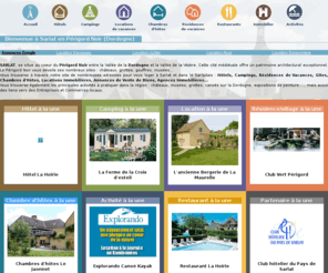 izi-vacances.com: Bienvenue à Sarlat en Dordogne (Périgord Noir) - Hôtels Sarlat, gîtes sarlat, chambres d'hôtes Sarlat, Campings Sarlat, Locations Vacances Sarlat...
sarlat, portail de sarlat, périgord, dordogne, Hôtels Sarlat, gîtes sarlat, chambres d'hôtes Sarlat, Campings Sarlat, Locations Vacances Sarlat, immobilier sarlat, Hôtels dordogne, gîtes dordogne, chambres d'hôtes dordogne, Campings dordogne, Locations Vacances dordogne, immobilier dordogne