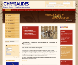 leschrysalides.com: Chrysalides - Formation chorégraphique, Technique et Administrative
Joomla! - le portail dynamique et système de gestion de contenu