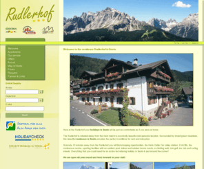 rudlerhof.com: Holidays at the residence in Sesto - Rudlerhof
Welcome to the residence Rudlerhof at Sesto for your holidays at Sesto