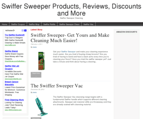 swifferclean.com: Swiffer Clean Sweeper Products
Swiffer Wet Jet Sweeper Products