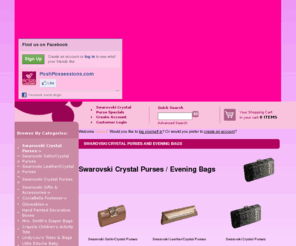 formaleveningbags.com: Swarovski Crystal Purses / Evening Bags
Authentic Swarovski crystal purses with intricate designs. Each purse is a work of art. Compare to Judith Leiber handbags and purses.