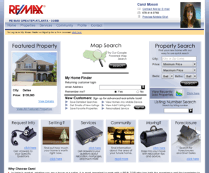 homesinkennesaw.com: My Homepage | Carol Moson | Atlanta Real Estate | RE/MAX Greater Atlanta
home buyer tax credit for home buyers and sellers. blog topics