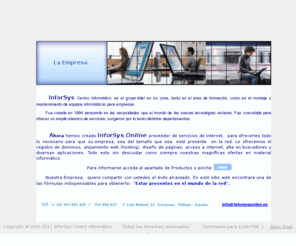 inforsysonline.com: InforSys Online proveedor de servicios de internet
proveedor de servicios de internet