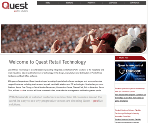 questpos.com: POS hardware, POS software and POS solutions Point of Sale. Quest Retail Technology - Positive solutions for Hospitality and Retail.
POS hardware, POS software and POS solutions Point of Sale. Quest Retail Technology - Positive solutions for Hospitality and Retail.