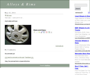 alloyrims.info: Alloys & Rims
Find the perfect alloys or rims for your car at Alloys & Rims