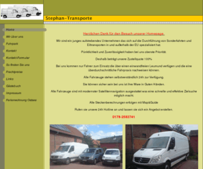 berndstephan.com: Stephan-Transporte - Home
Speditionen - Stephan-Transporte