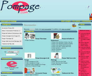 epompage.com: ePompage .·¨·. Nouveautés : .·¨·. Vente d'accessoires pour Pompes
magasin eregroupe, piscine, bassin, detente, jardinage, pompe, jardin, spécialisé dans la vente de produits pour l'arrosage enterré, goutte à goutte, la piscine enterrée et hors-sol, le traitement de l'eau, gestion de l'eau, sécurité, pièces à sceller, produit de traitement, chlore
