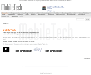 mobiletech.de: MobileTech Nümbrecht - MobileTech
Das Geschäft mit Mehrwert ! 