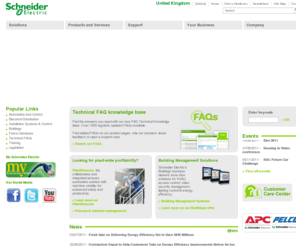 schneider.co.uk: Schneider Electric UK | Global Energy Management Specialist
Schneider Electric UK manufactures electrical distribution and automation control equipment utilising its world leading brands - Merlin Gerin, Telemecanique, Square D, Clipsal, Sarel and Mita. Schneider Electric UK website