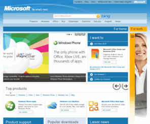 windowsserver2008.info: Microsoft.com Home Page
Get product information, support, and news from Microsoft.