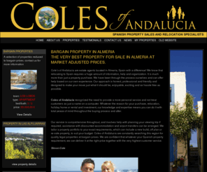 colespain.com: Coles of Andalucia
Search through our list of bargain Almeria property sales to find your ideal home.