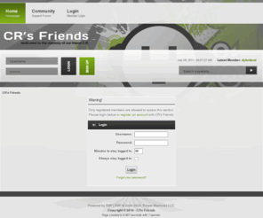 crsfriends.com: Login
Login