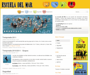 escueladelmar.com.ar: Escuela del Mar
recreación educativa en puerto madryn chubut patagonia argentina - escuela del mar puerto madryn - actividades en el mar en puerto madryn - kayak - windsurf - snorkeling - pesca con red - pesca con caña - catamarán - stand up