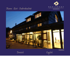 buehlerhof.com: Seminarhotel Bhlerhof
Geben Sie Ihren Firmenseminaren, Workshops, Tagungen und Team-Trainsings einen auergewhnlichen Rahmen. Veranstalten Sie Ihre Meetings etc. an einem herrlichen Ort abseits des normalen Broalltags.