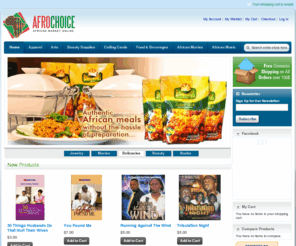 afrochoice.com: Afrochoice Store - African Store Online
African market goes online. We are the one-stop store for buying African goods. Bringing the rich goods of Africa to your doorstep at rock-bottom and cheap...