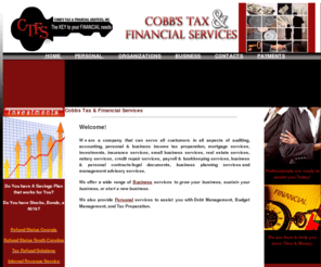 cobbstaxfinancial.com: CTFS Home
CobbsTaxFinancial