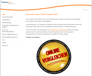 financeway.de: Financeway - Home
Financeway online Versicherungsvergleich und Finanzrechner.